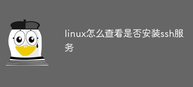 linux命令查看是否安装ssh服务
