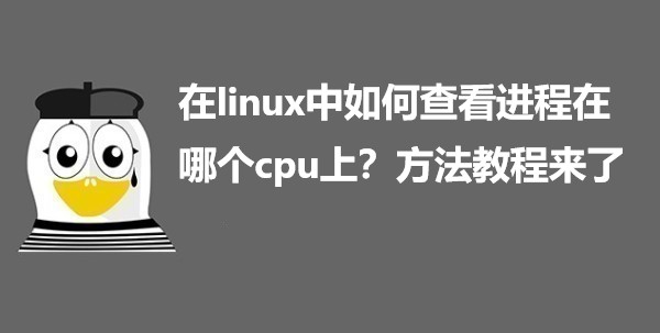 在linux中如何查看进程在哪个cpu上？方法教程来了